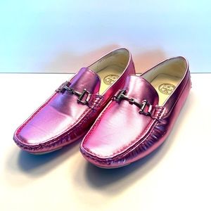 Amalfi Men’s Pink Metallic Loafers